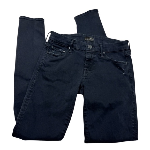 MOTHER The Looker Black Out Jeans - Picture 7 of 14